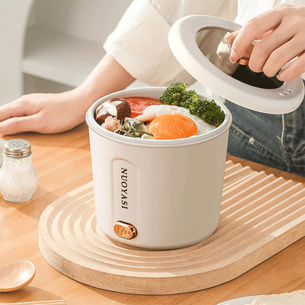 Mini Electric Hot Pot Portable Rapid Instant Noodles Pan Non-stick Rice Cooker