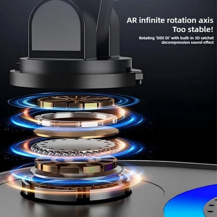 3-In-1 Phone Holder Inductive Bluetooth Speaker Holder 360°Rotating Folding Gift