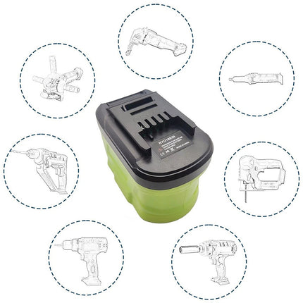 Battery Converter Adapter for Ryobi 18V battery to for Ozito 18V Cordless Tools