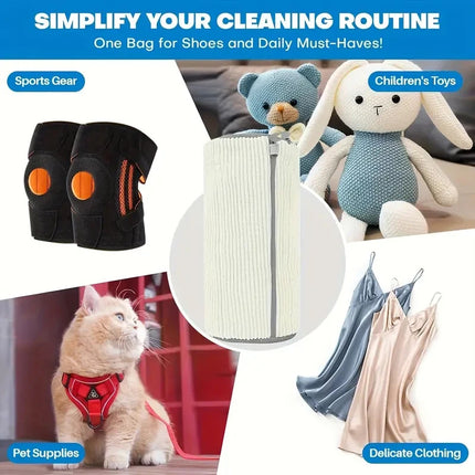 Durable Shoe Laundry Bag for Washing Machine Cleaning All Shoe Types And Sizes