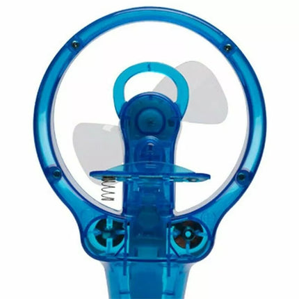 Portable Hand Held Cooling Stay Cool Water Spray Misting Fan Mist Travel Mini