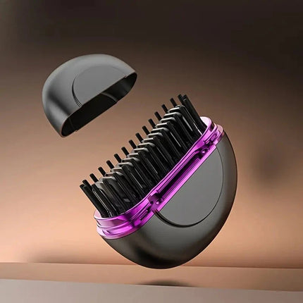 Portable Hair Straightener Brush Hair Hot Comb Cordless Hair Beard Straightener