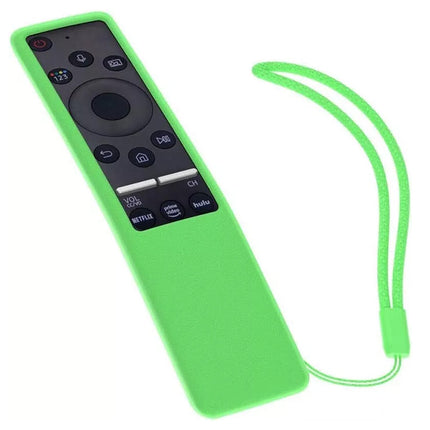 Luminous Silicone Green Smart TV Remote Control Cover Case for Samsung
