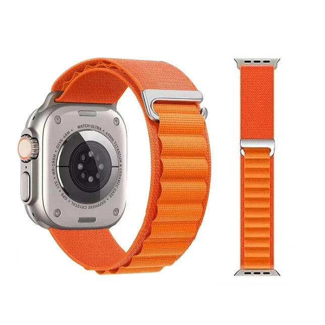 For Apple Watch Band Series 9 8 7 6 42mm SE 40mm iWatch Strap Nylon Alpine