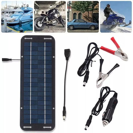 60W Solar Panel 12V olt Trickle Battery Charger For Caravan Car Van Boat Kit