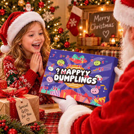 24PCS Christmas Bao Bun Squishy Advent Calendar Mystery Box Slow Rising Fidget Toy Gift Set