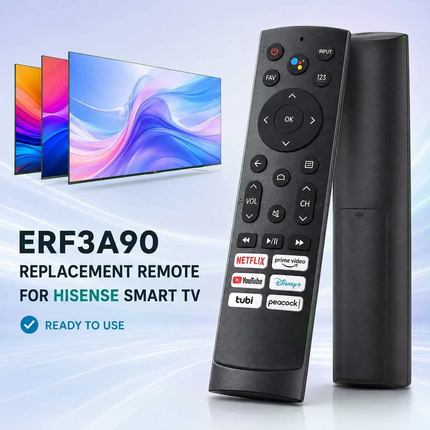 ERF3A90 Replacement Remote Control for Hisense Smart TV U7G U8G U7H Universal