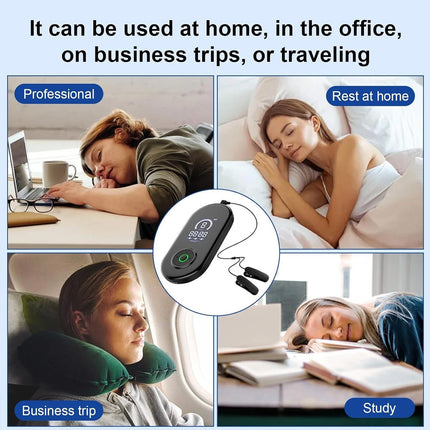 Sleep Aid CES Device With Ear Clips for Insomnia Stress Depression Migraine