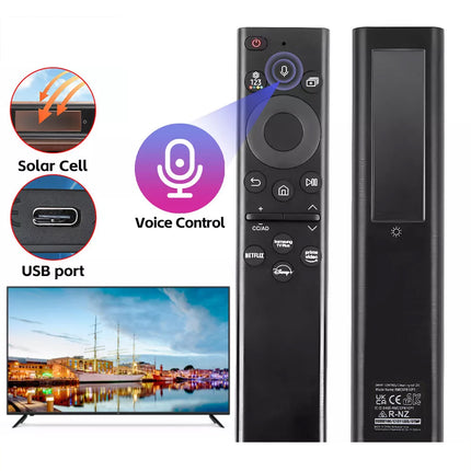 BN59-01385B BN59-01385A Replacement Remote For Samsung Rechargeable Solar Voice QLED TV Remote QN55QN90BD