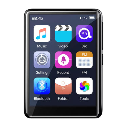 Bluetooth MP4/MP3 Touch Scree HiFi Music Player FM Radio Support 128GB