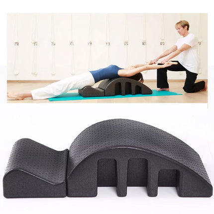 Pilates Spine Corrector Barrel Home Gym Fitness Workout Equipment Foam