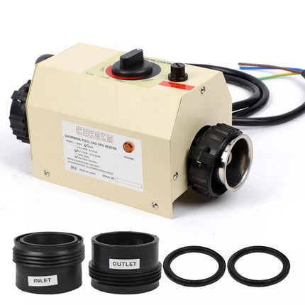 SPA Heater 3KW Electric Swimming Pool and Heating Tub Water Heater Thermostat
