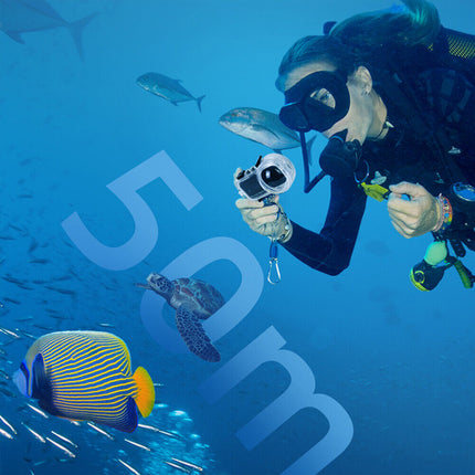 Invisible Dive Case Fit for Insta360 X4 Action Camera with Bracket Accessories