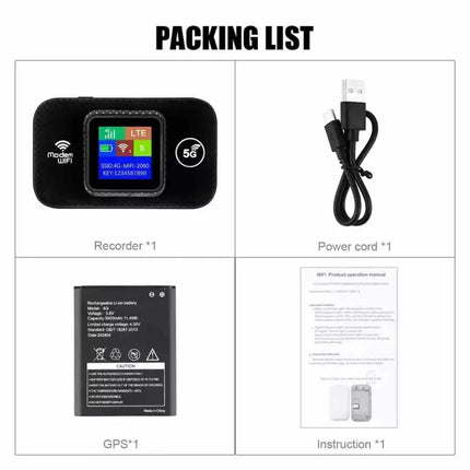 For Portable 4G LTE Wireless WiFi Router Mobile Broadband LCD MIFI Hotspot