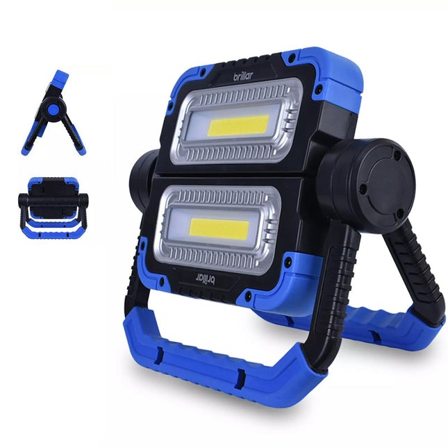 Rechargeable Work Light 360° Rotating Portable COB Versatile Waterproof Flood