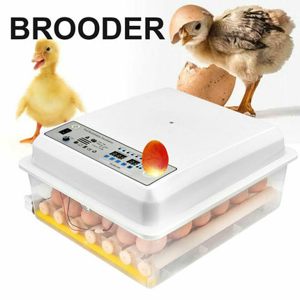 36 Egg Incubator Fully Automatic Egg Turning Hatcher Quail Chicken Duck