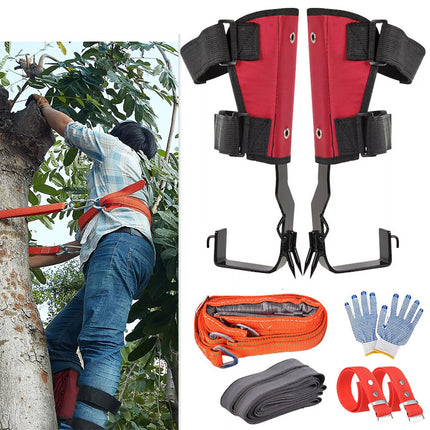For High Altitude Logging Fruit Picking Hunting Climbing Tree Spikes 2 Gear Set