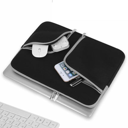 Laptop Sleeve Handle Carry Case Bag For MacBook 17''inch Notebook Samsung Black