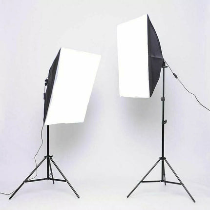 Photography Softbox Continuous Lighting Light Stand Studio Kit