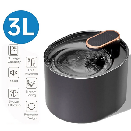 LED USB Automatic Electric Pet Water Fountain Dog/Cat Drinking Dispenser/Filter