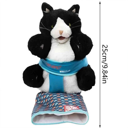 Cats Puppet Wrestler, Cat Wrestling Toy Puppet, Interactive Hand Puppet