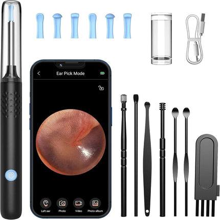 Wireless Visual Ear Wax Remover Endoscope Camera Spoon Pick Otoscope Cleaner