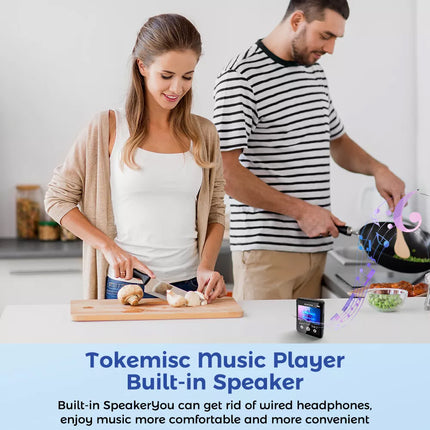 Portable Bluetooth Touch HiFi Music MP4/MP3 Player FM Radio Audio Support 128GB