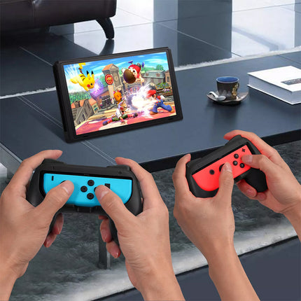 Steering Wheel Handle Tennis Racket Kit For Nintendo Switch Controller Joy-Con