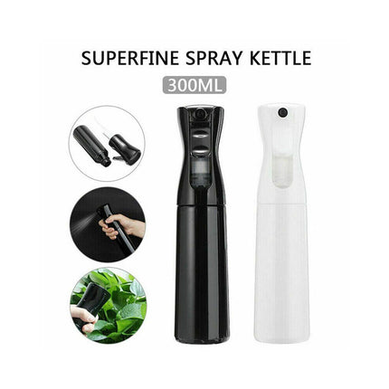 300ML Salon Barber Hair Mist Spray Bottle Hairdressing Water Sprayer Tools White