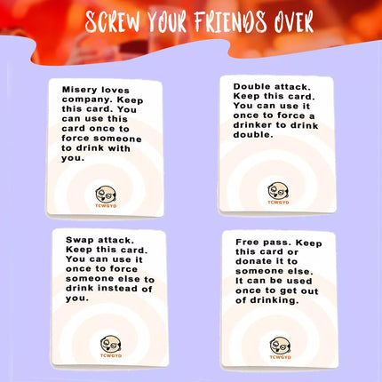 These Cards Will Get You Drunk - Fun Adult Drinking Game For Parties Base Pack