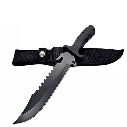 Machete Survival Blade with Carry Case Grip Camping Fishing Hiking Pig Hunting