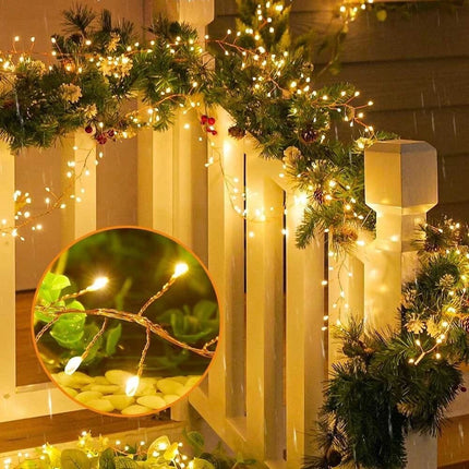 IP44 Waterproof 30m/50m String Lights Outdoor Indoor Yard Christmas Light Fairy
