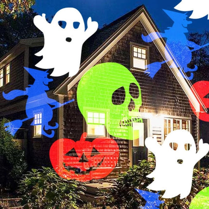 Halloween Laser Led Lamp Party Xmas Patterns Outdoor Christmas Projector Lights