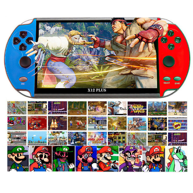 7" Video Game Device 20000+Games 16GB Retro Handheld Portable 2700Built-in