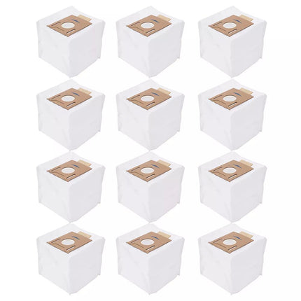 12Pcs Dust Bags For Ecovacs Deebot T9, T9+, T9 AIVI,T9 Plus Robot Vacuum Cleaner