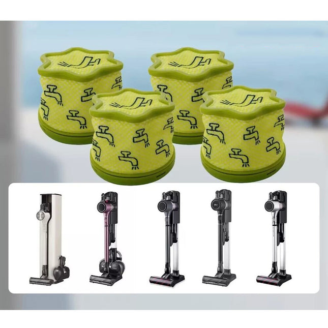 4x Pre Filter For LG Cord Zero A9 Stick Vacuum Replacement Filter Spare Part