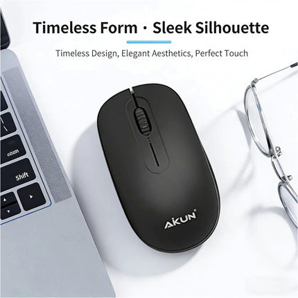 Aikun Bx2510 Wireless Keyboard and Mouse Combo Set 2.4G Cordless Optical for PC