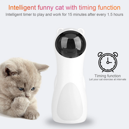 Automatic Laser Cat Toy Interactive Smart Kitten Laser Toy for Indoor Cats Dogs