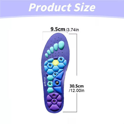 2pair  Acupressure Shoe Insoles Feet Fatigue Pain Relief insoles