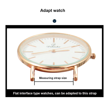 Breathable Watch Straps for NATO Style Wristwatches Band Black