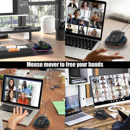 Mouse Jiggler Undetectable Mouse Mover Device with Timer ON/Off Switch Silent