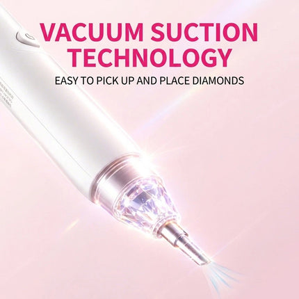 Electric Diamond Painting Pen, Vacuum Diamond Art Pen no Wax Needed for Gift