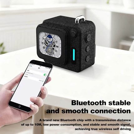 Powerful Bluetooth Speaker with LED Display Screen Wireless Portable Mini Stereo