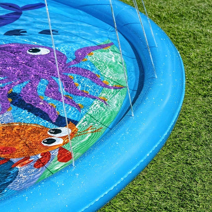 3M Sprinkler Splash Pad Underwater Adventure Outdoor Water Toy Wading Play Pool Toy