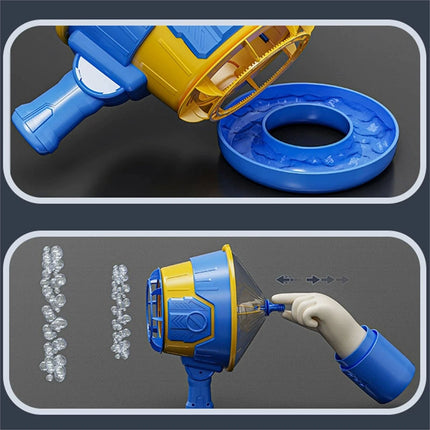Handheld Toy Air Cannon, Single Shot Air Blaster Toy