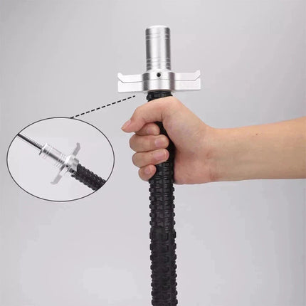 26INCH Walking Sticks Set Poles Anti-Shock Telescopic Adjustable Trekking Hiking