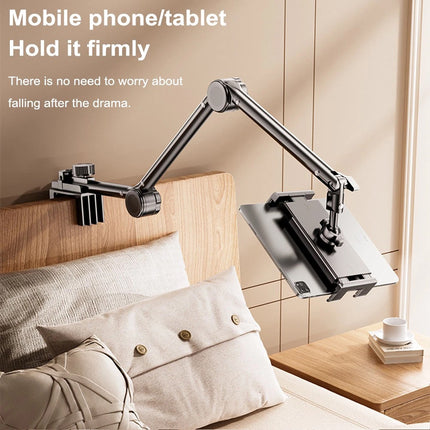 Long Arm Tablet Stand Lazy Bed Phone Holder Desk Mount For iPad iPhone Samsung
