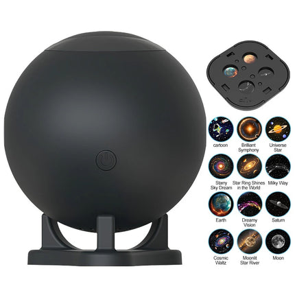 Starry Sky Projector Galaxy Night Light 12 Image Discs Decorative Lamp for Home Party