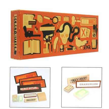 Secret H!tler Board Card Game Social Party Brand Fun Social Lying Card Gift 2025