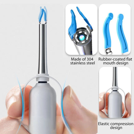 Wireless Visual Ear Wax Removal Tool HD Camera Cleaner Scoop Kit with Smart Case